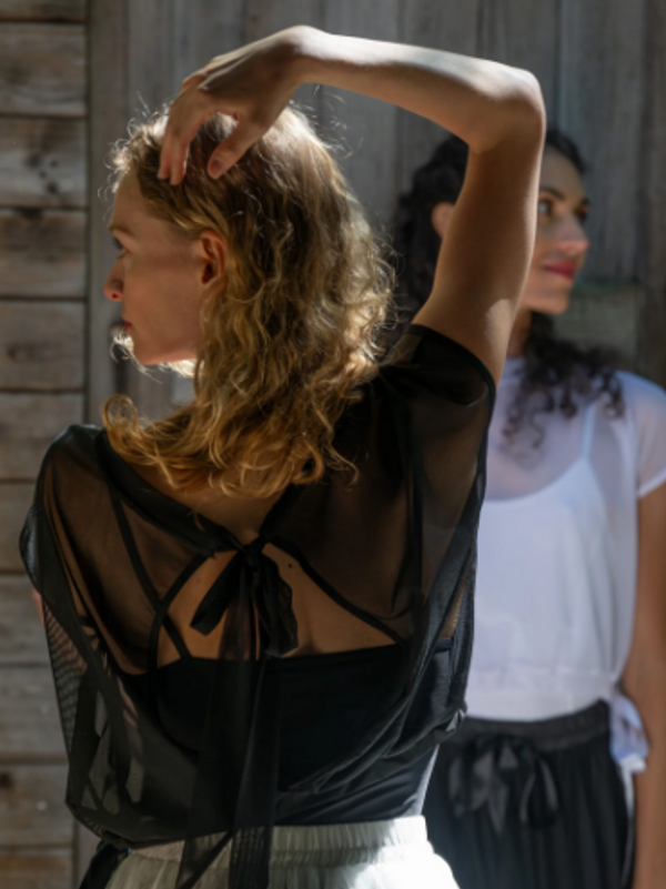 Top de Danse Gabin Artiligne - Mesh Transparent & Confort - Femme