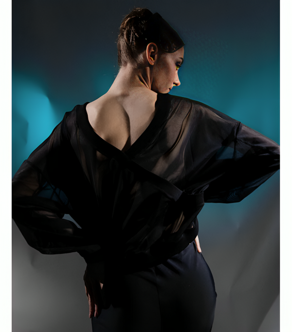 Sweat de Danse Sophia Maison française Artiligne ♥ - Cache-Cœur & Mesh