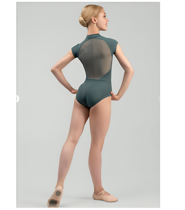 Justaucorps à Col officier Jess Mancherons Femme