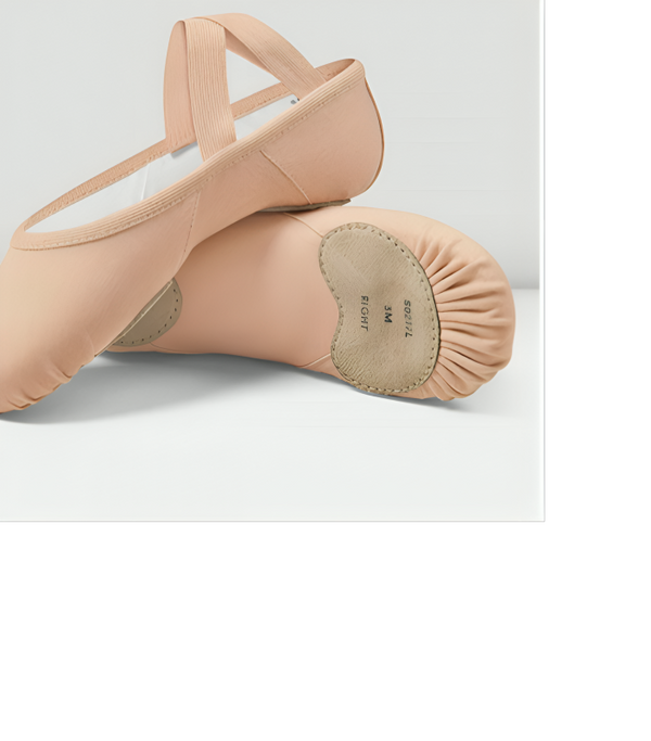 Demi-pointes Bloch Elation S0217L - Toile Stretch & Confort Absolu