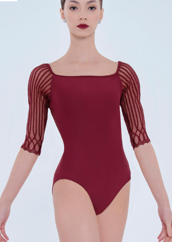 Justaucorps Nérea Manches 3/4 Wear Moi Femme
