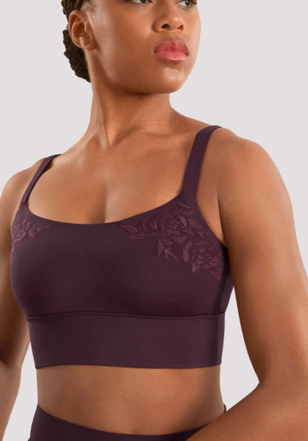 Crop Top Haut Floral M30017L Mirella Adagio Femme