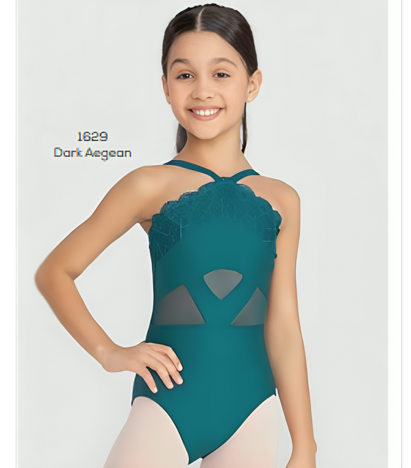 Justaucorps Fille So Danca BY48C - Dentelle & Tulle | Confi-Danse