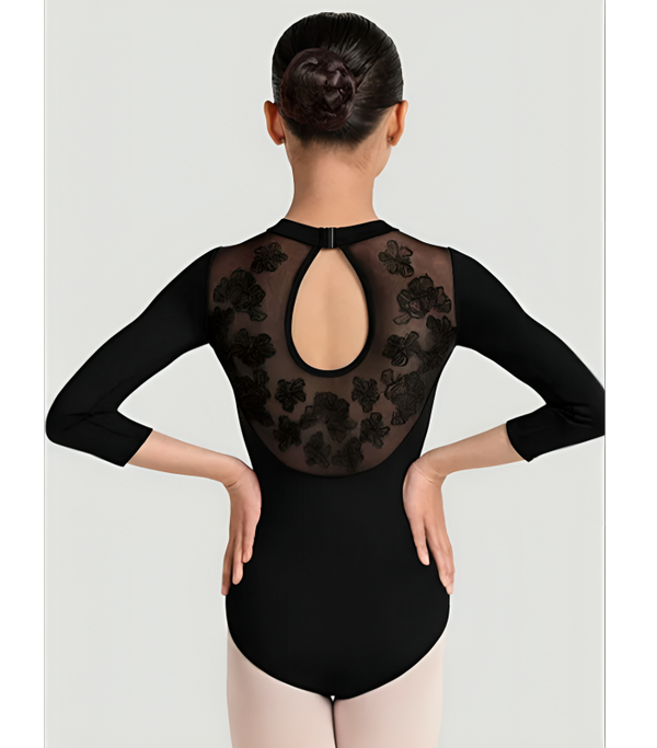 Justaucorps Broderie CL60002 Bloch Fille