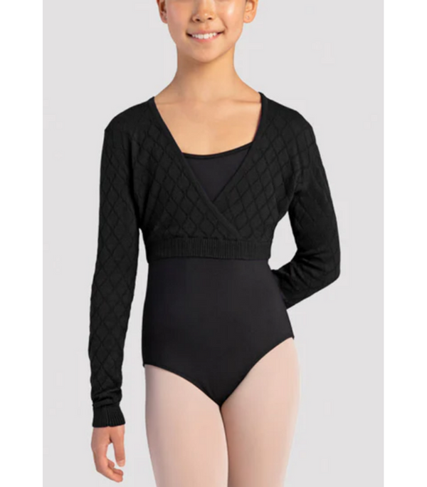 Pull Cache-coeur En Lainage Fin CZ3149 Bloch Fille