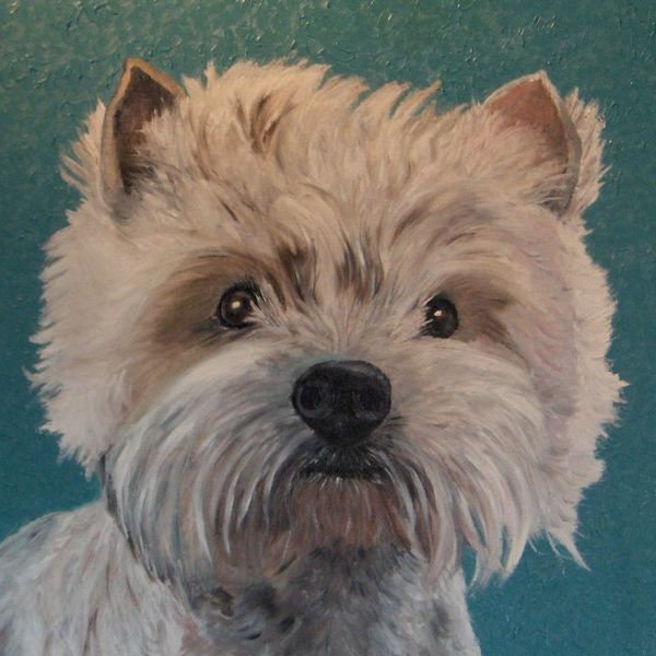 Cesar - Peinture à l’huile - Aurore Collard