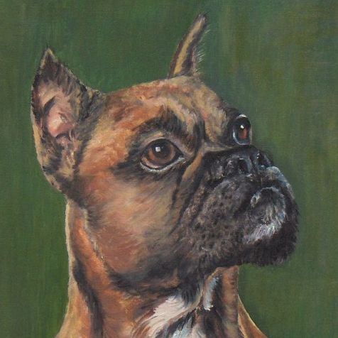 Max - Peinture à l’huile - Aurore Collard
