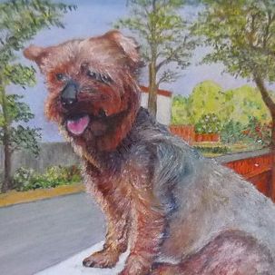 Baggio - Peinture à l’huile - Aurore Collard