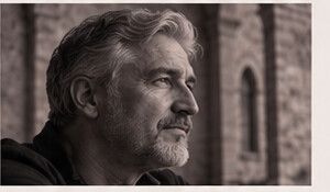 Savino portrait in a quiet coastal setting