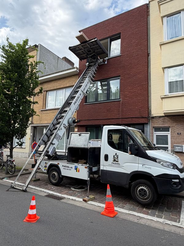 Verhuislift Antwerpen bij een Appartement