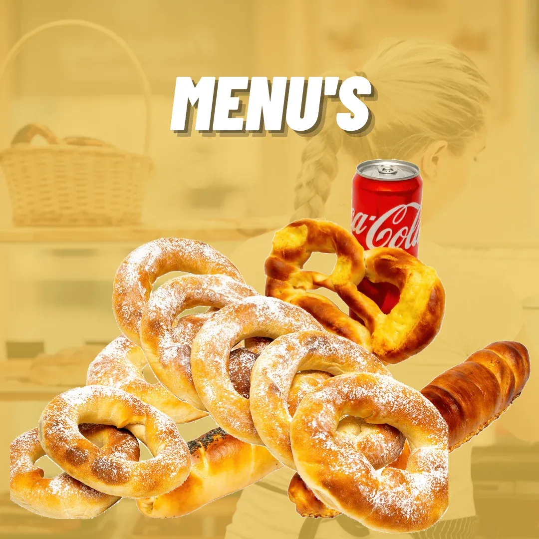 Pretzel King menu’s